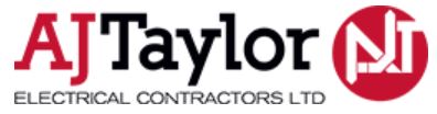 AJ Taylor Electrical Contractors Ltd Logo