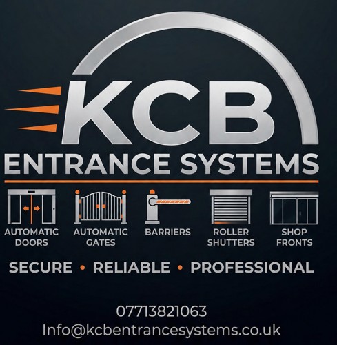 Lee Whitty (KCB Entrance Systems) Sole Trader  Logo